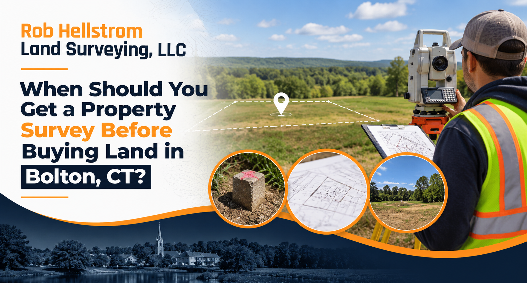 Property survey before buying land Bolton